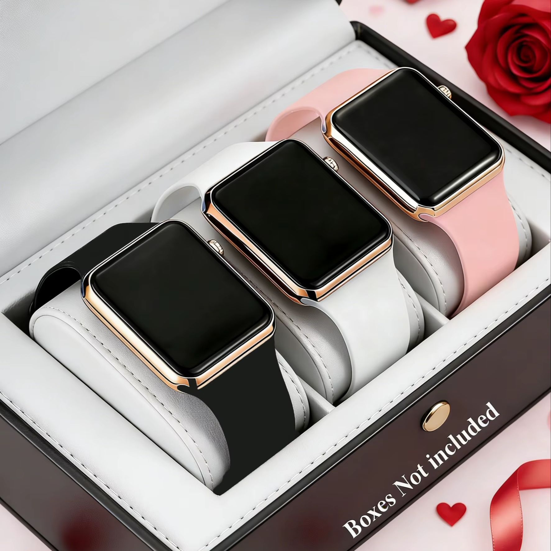 Smartwatch Watches Boys - Conjunto de 3 relógios eletrónicos, bonitos