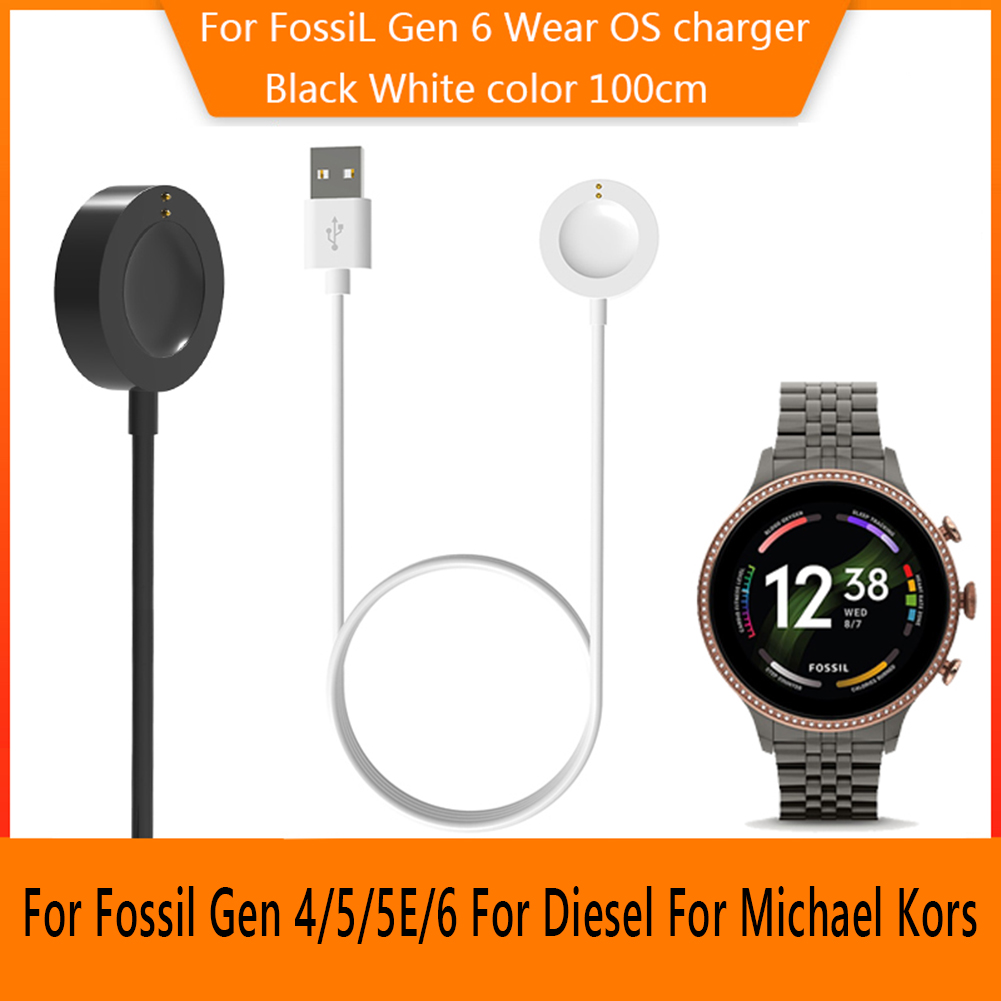 Fossil Watches Smartwatch Gen 4 - Cabo de Carregamento para Smartwatch Fossil