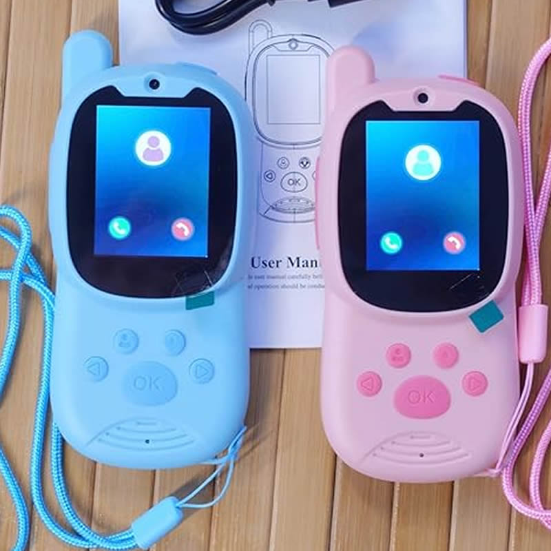 Smartwatch Watches For Kid Girl - Walkie Talkies Fofos 2 em 1