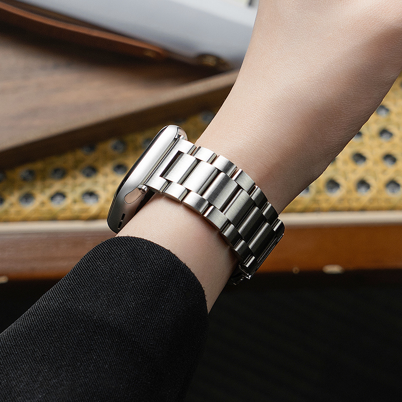 Smartwatch Apple Watches For Women - Pulseiras de aço inoxidável para apple