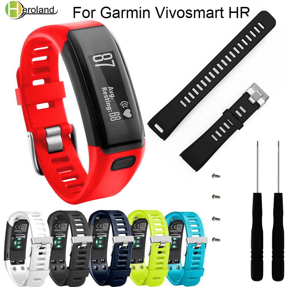 Tag Watches Smartwatch - Para garmin vivosmart hr substituição pulseira