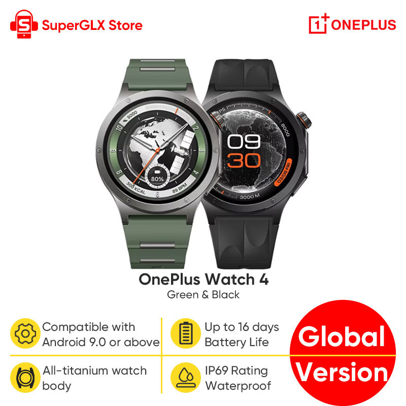 Smartwatch Oneplus Watches - Versão Global do OnePlus Watch 4,