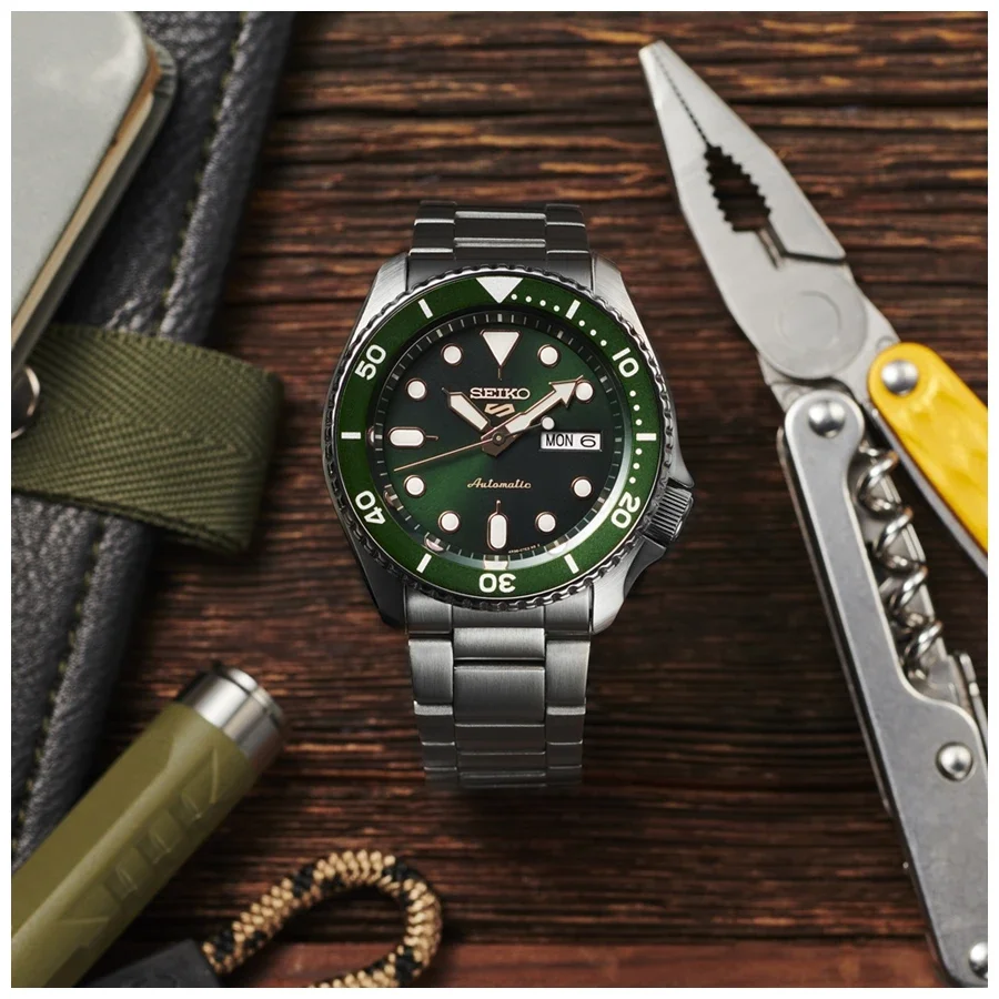 Seiko Watches Smartwatch - Relógio Automático SEIKO 5 Sports SRPD63K1