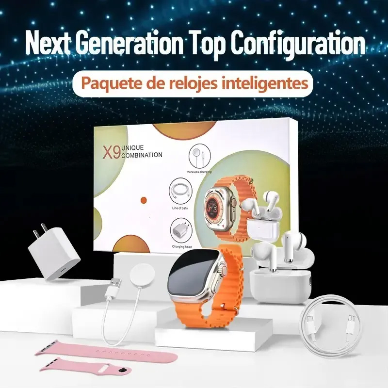 Smartwatch Premium Watches For Women - Conjunto Premium 6 em 1 de