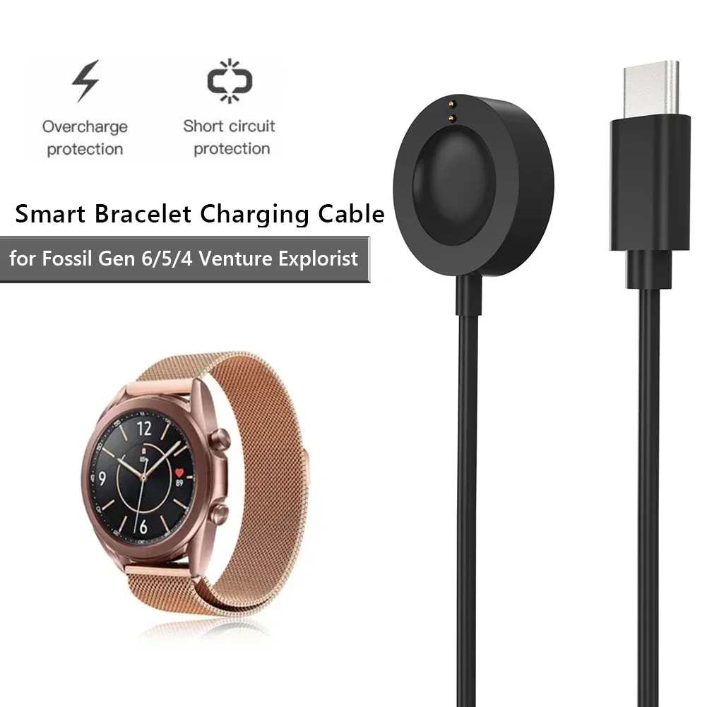 Fossil Watches Smartwatch Gen 4 - Cabo de Carregamento Magnético USB Tipo-C
