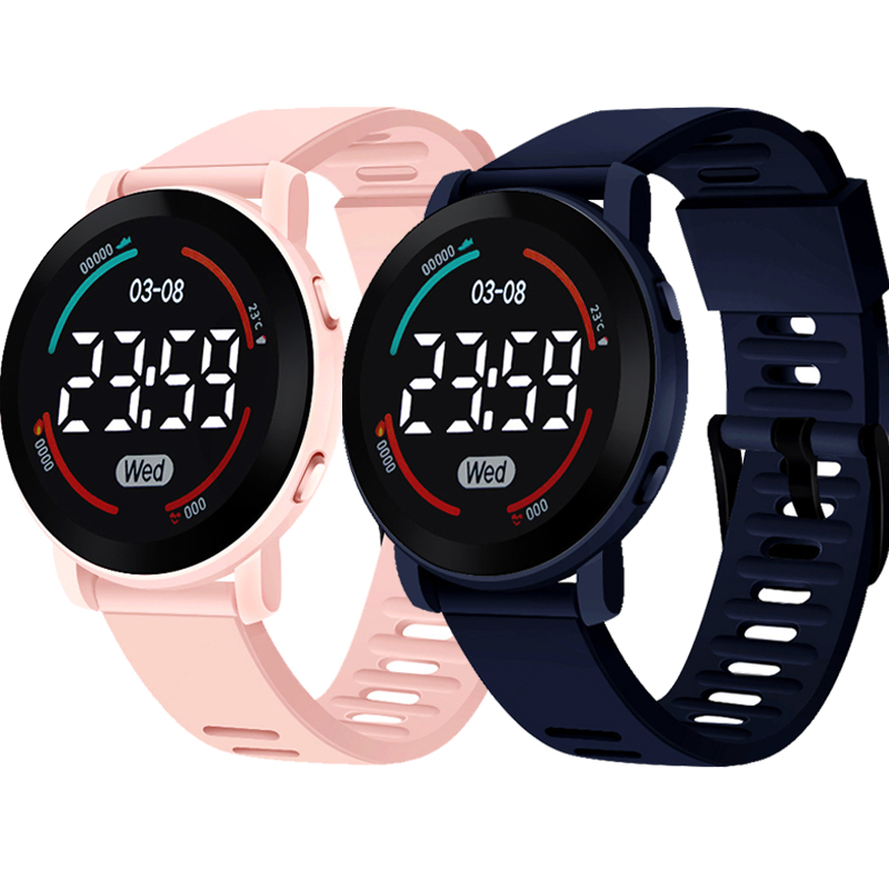 Smartwatch Digital Watches For Kid Girl - Relógio LED Digital Esportivo de Moda