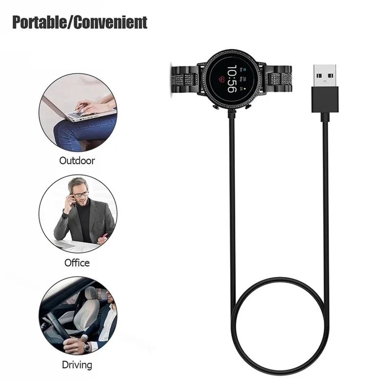 Fossil Watches Smartwatch Gen 4 - Doca de carregador rápido magnético usb