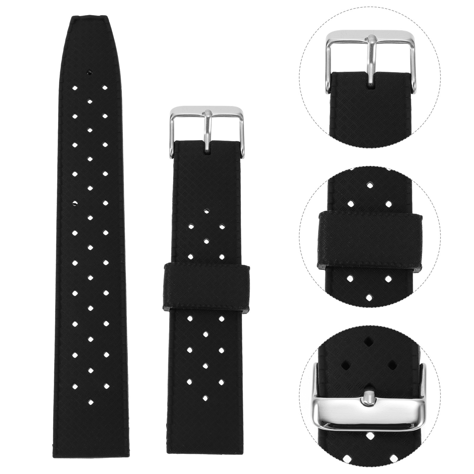 Smartwatch Premium Watches For Women - Pulseira de relógio em silicone, fivela