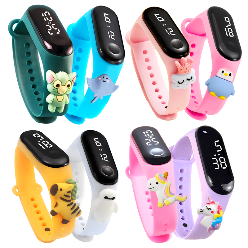 Smartwatch Digital Watches For Kid Girl - Relógio Esportivo Luxuoso para Crianças à