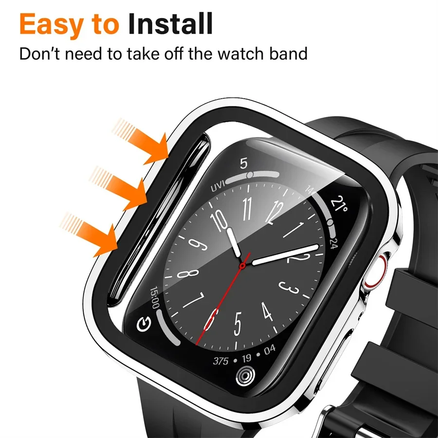 Vidro + capa para apple watch  - Smartwatch Apple Watches For Women avaliação e preço