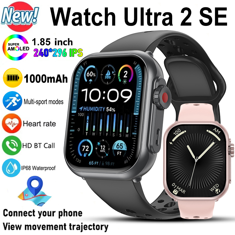 Relógio inteligente ultra 2 se - Smartwatch Apple Watches For Women avaliação e preço
