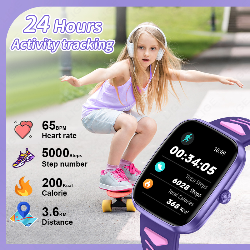 Novo Relógio Inteligente Infan - Smartwatch Watches For Kid Girl avaliação e preço