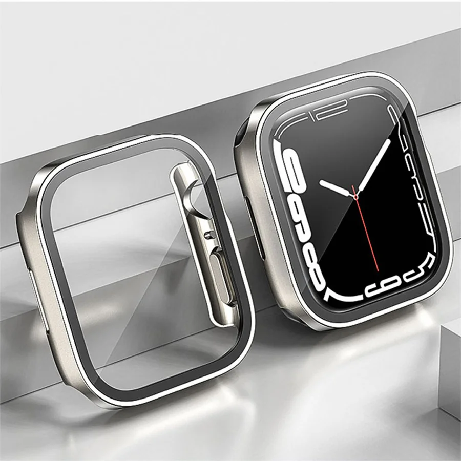Vidro + capa para apple watch  - Smartwatch Apple Watches For Women avaliação e preço
