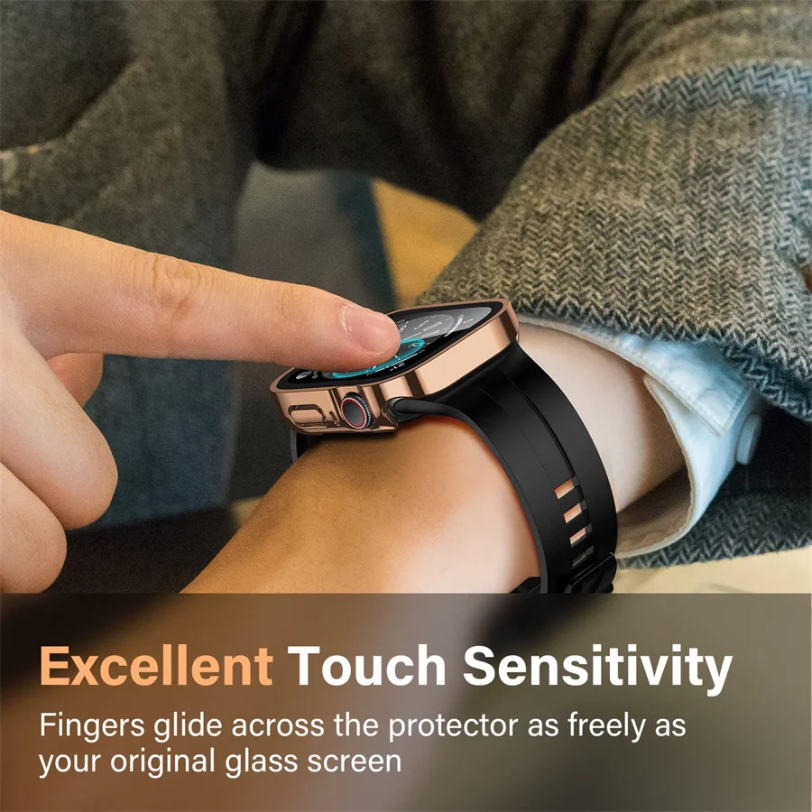 Vidro + capa para apple watch  - Smartwatch Apple Watches For Women avaliação e preço