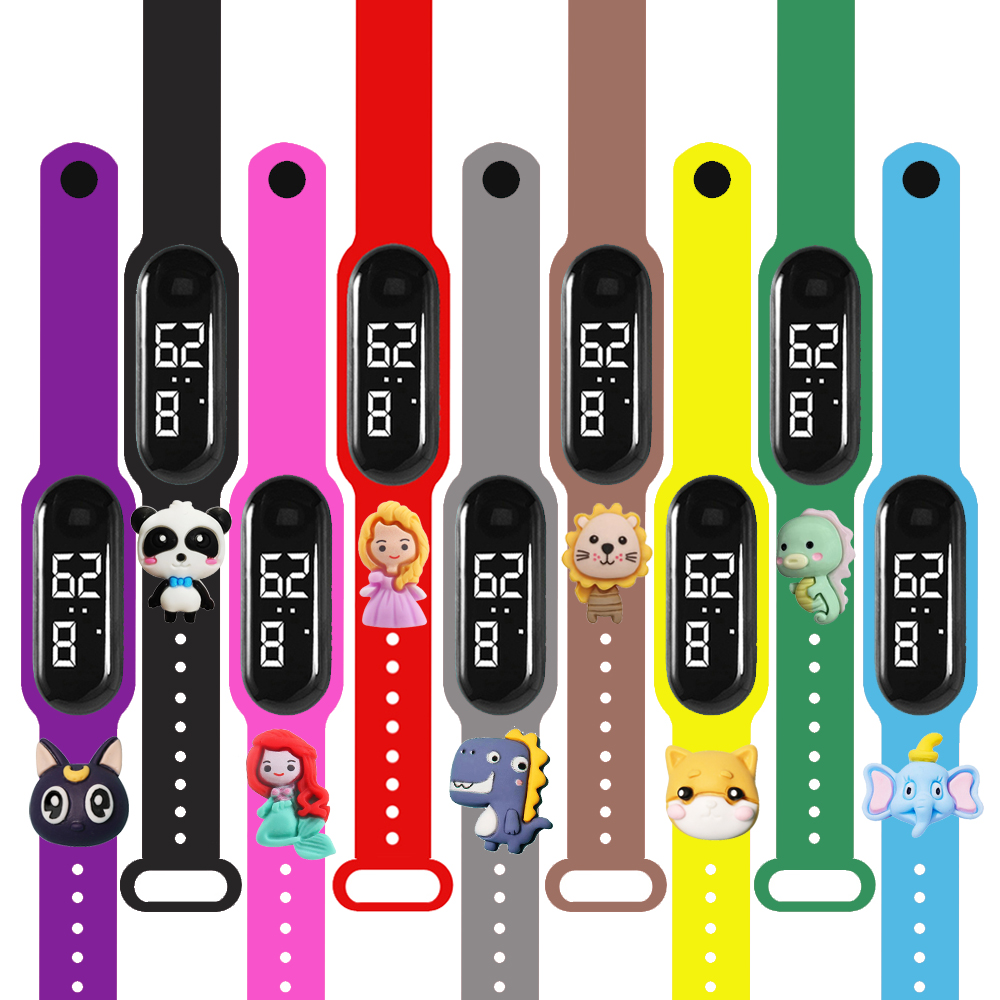 Relógio inteligente multicolor - Smartwatch Digital Watches For Kid Girl avaliação e preço