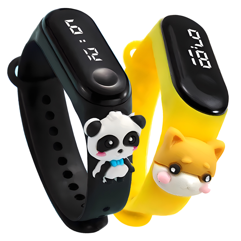 Relógio inteligente multicolor - Smartwatch Digital Watches For Kid Girl avaliação e preço