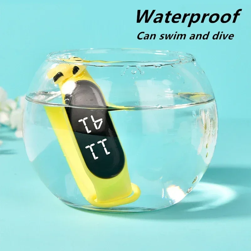 Crianças à prova dwaterproof á - Smartwatch Digital Watches For Kid Girl avaliação e preço