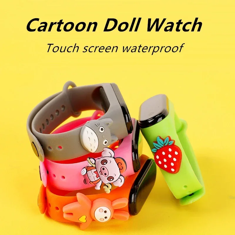 Crianças à prova dwaterproof á - Smartwatch Digital Watches For Kid Girl avaliação e preço
