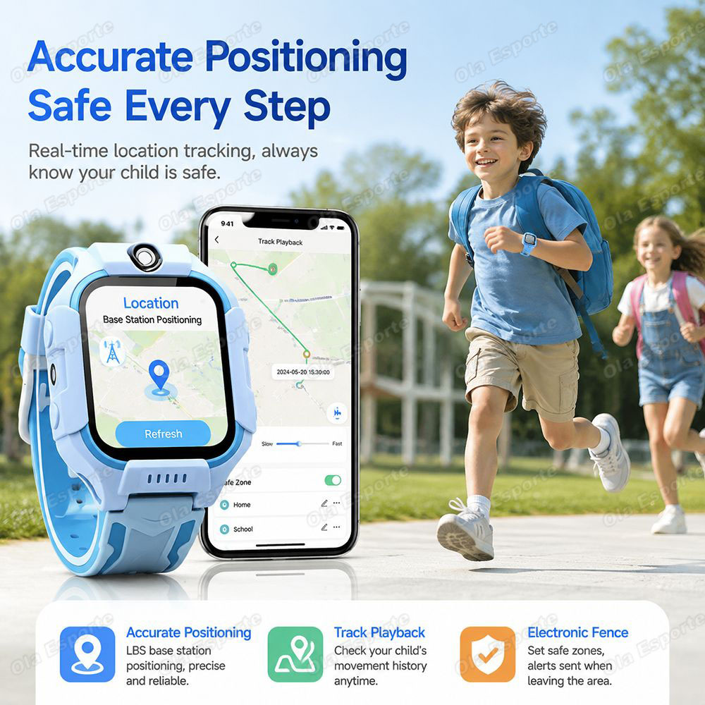 2027 Novo Relógio Inteligente  - Smartwatch Watches For Kid Girl avaliação e preço