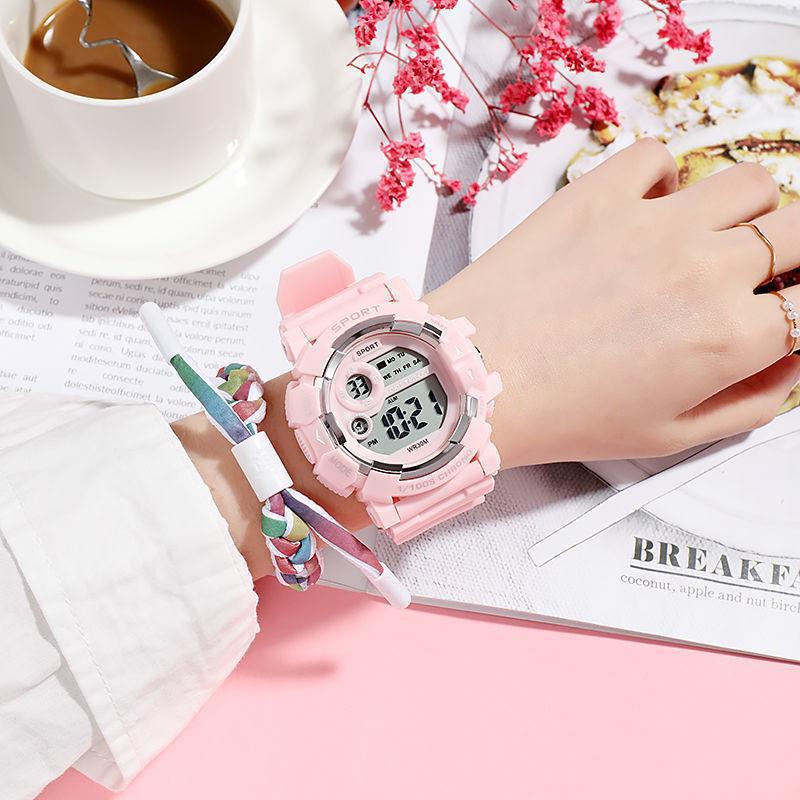 YIKAZE Crianças Relógios Moda  - Smartwatch Digital Watches For Kid Girl avaliação e preço
