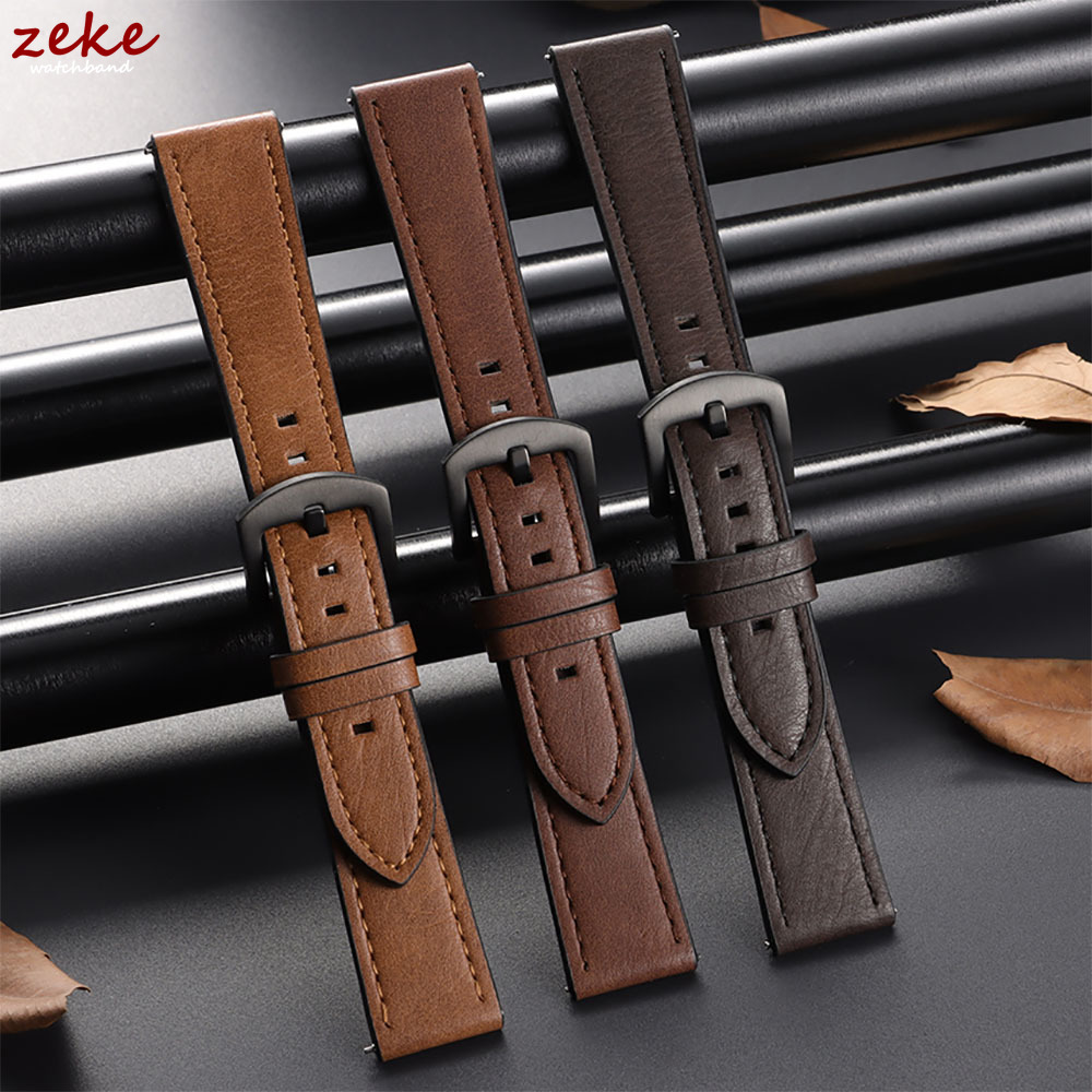 Pulseira de couro 20/22mm para - Seiko Watches Smartwatch avaliação e preço