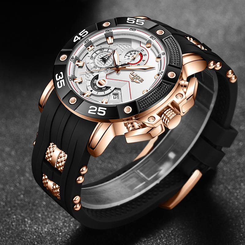 Relógios de luxo da marca LIGE - Smartwatch Branded Watches For Men avaliação e preço