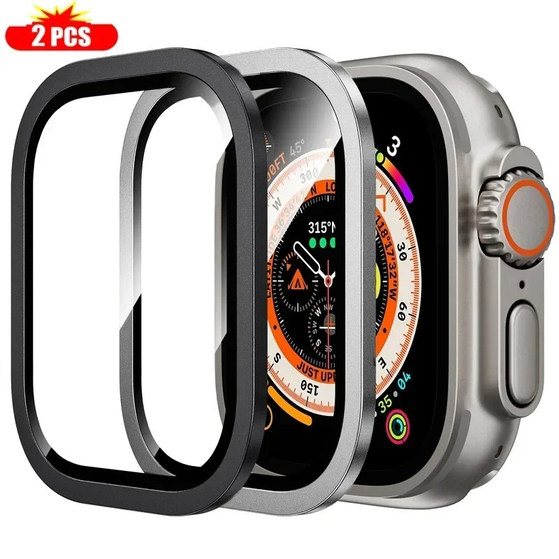 2 pçs vidro temperado para app - Smartwatch Apple Watches For Women avaliação e preço