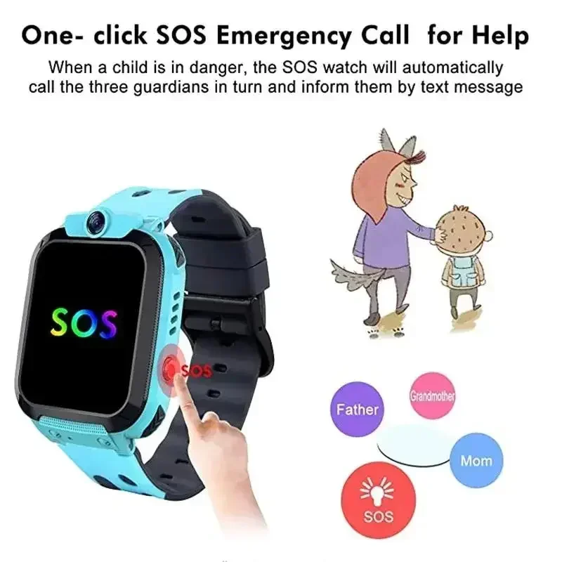 Relógio inteligente à prova d' - Smartwatch Watches Boys avaliação e preço