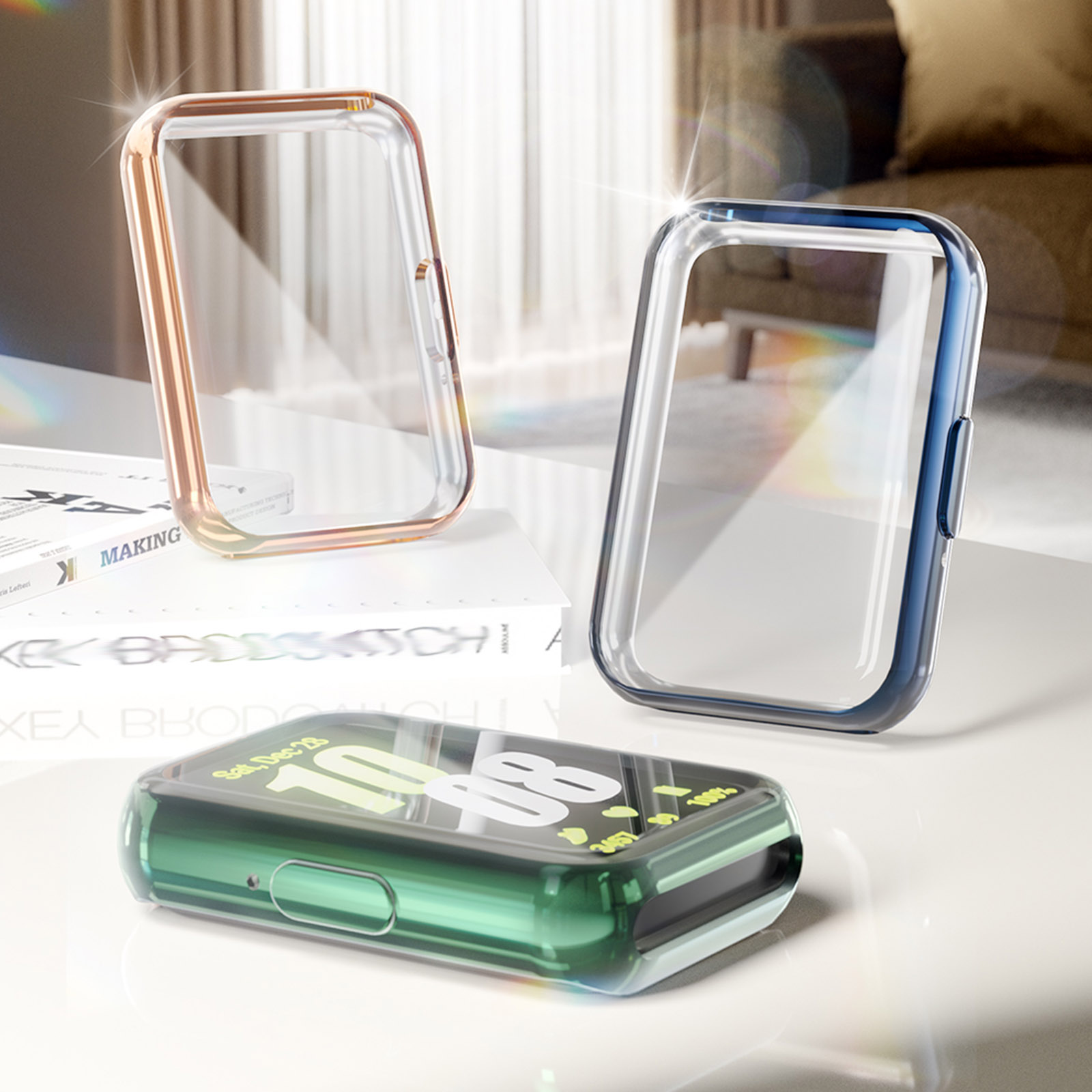 Capa para Samsung Galaxy Fit 3 - Smartwatch Samsung Watches For Women avaliação e preço