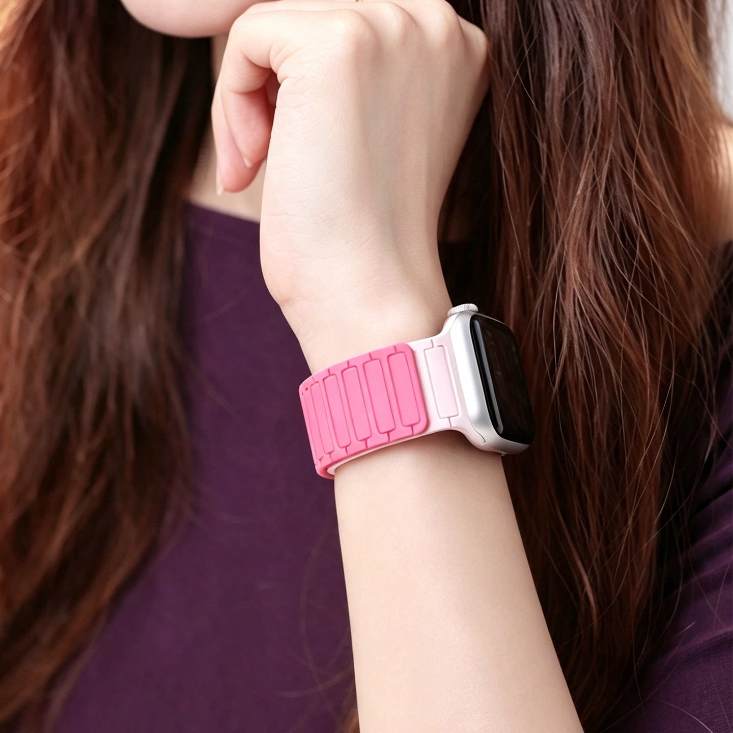 Pulseira Magnética de Silicone - Smartwatch Samsung Watches For Women avaliação e preço
