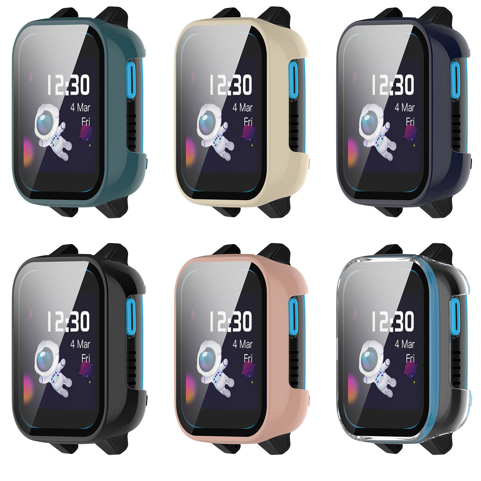 Capa protetora de tela de vidr - Smartwatch Watches For Kids avaliação e preço