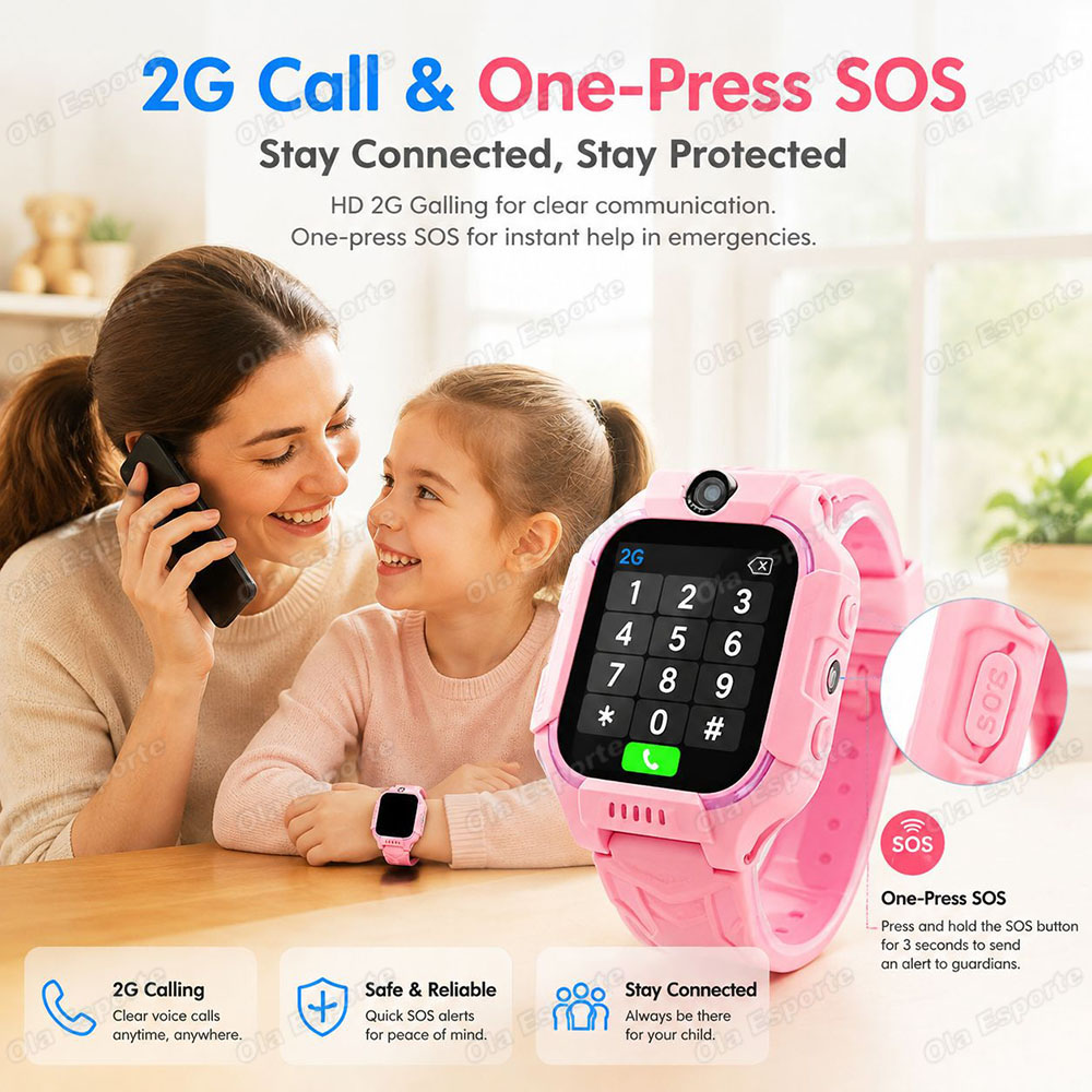 Novo Relógio Inteligente GPS 5 - Smartwatch Watches Boys avaliação e preço