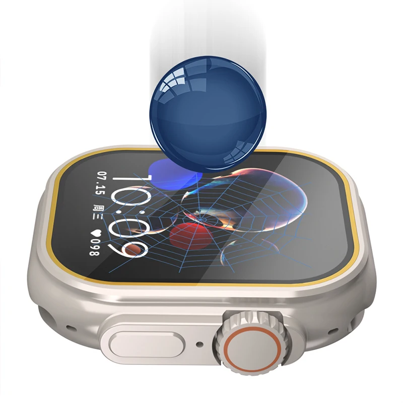 Película de vidro temperado pa - Smartwatch Apple Watches For Women avaliação e preço