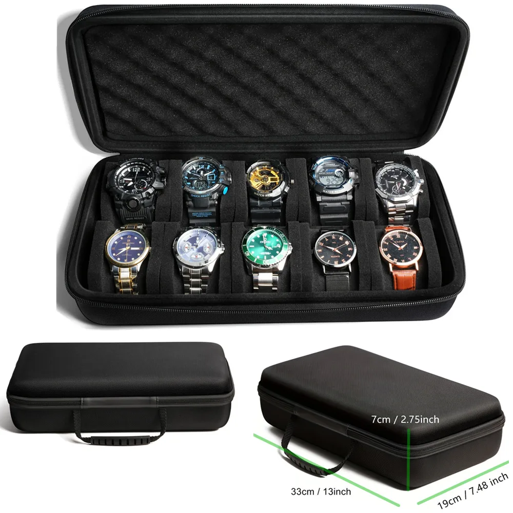 10 slots caixa de relógio orga - Tag Watches Smartwatch avaliação e preço