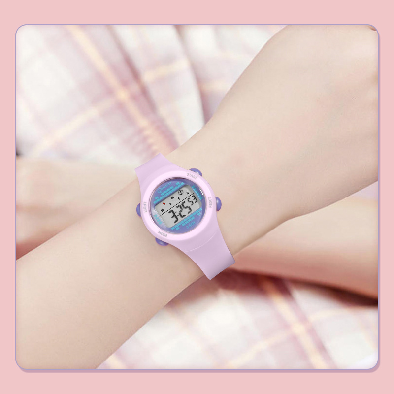 Relógio eletrônico infantil, r - Smartwatch Digital Watches For Kid Girl avaliação e preço