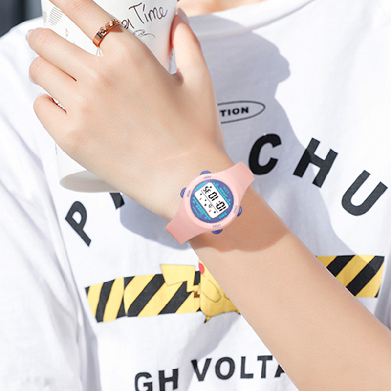 Relógio eletrônico infantil, r - Smartwatch Digital Watches For Kid Girl avaliação e preço