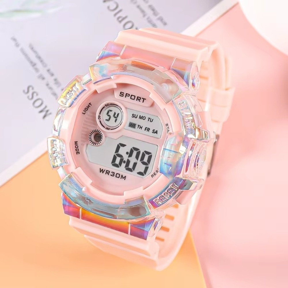 Relógios esportivos infantis à - Smartwatch Digital Watches For Kid Girl avaliação e preço