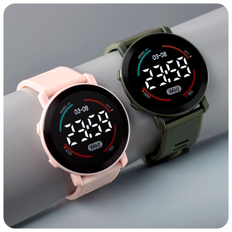 Relógio LED Digital Esportivo  - Smartwatch Digital Watches For Kid Girl avaliação e preço