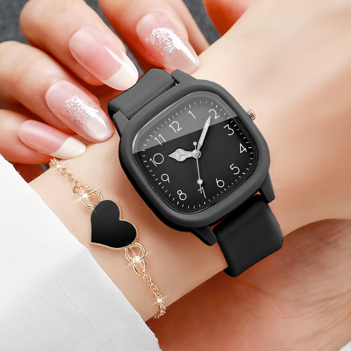 Conjunto de 5 peças: relógio f - Ladies Fashion Watch avaliação e preço