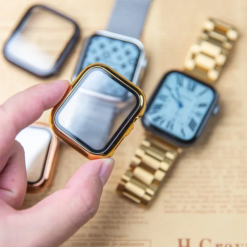Vidro + capa para apple watch  - Smartwatch Apple Watches For Women avaliação e preço