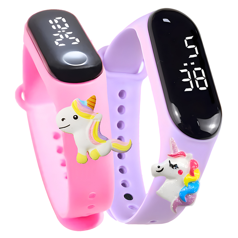 Relógio Esportivo Luxuoso para - Smartwatch Digital Watches For Kid Girl avaliação e preço