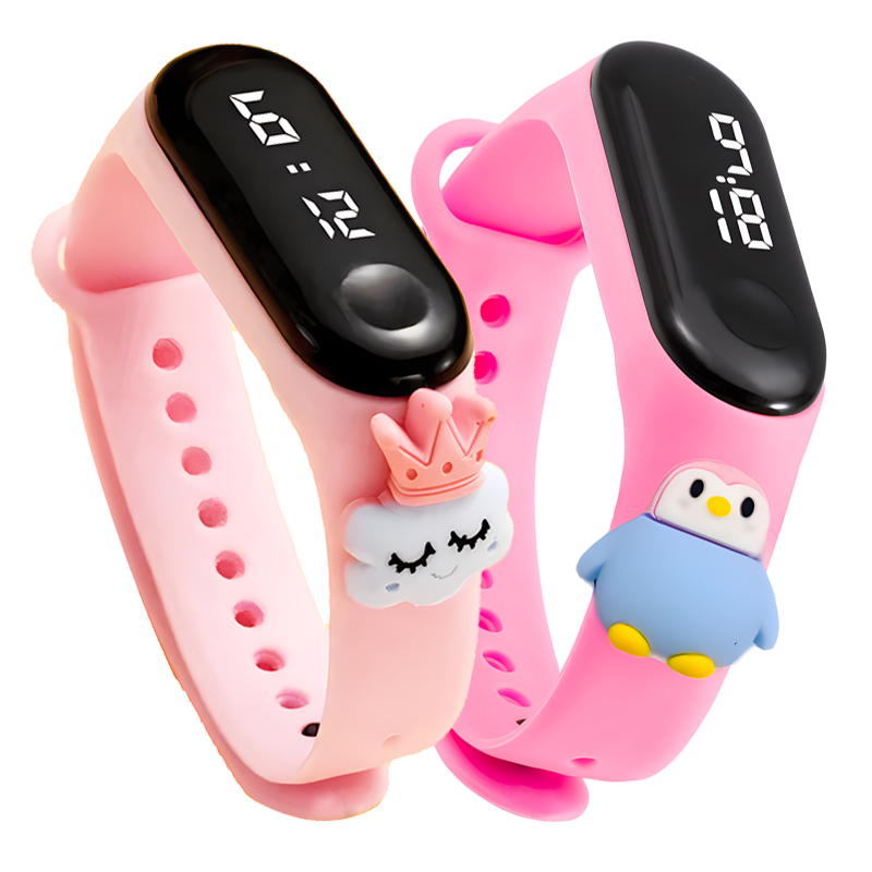 Relógio Esportivo Luxuoso para - Smartwatch Digital Watches For Kid Girl avaliação e preço