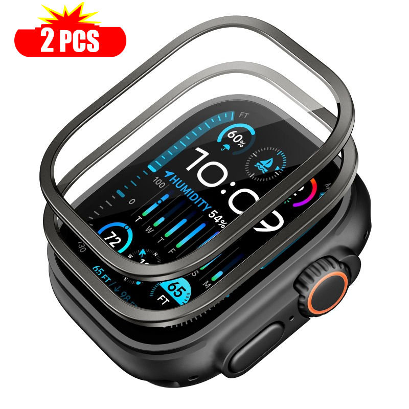 2 pçs vidro temperado para app - Smartwatch Apple Watches For Women avaliação e preço