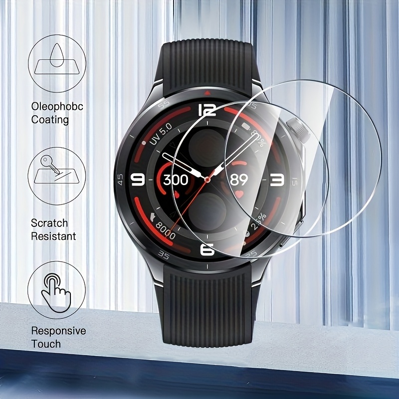 3 pçs 9h protetor de tela de v - Smartwatch Oneplus Watches avaliação e preço