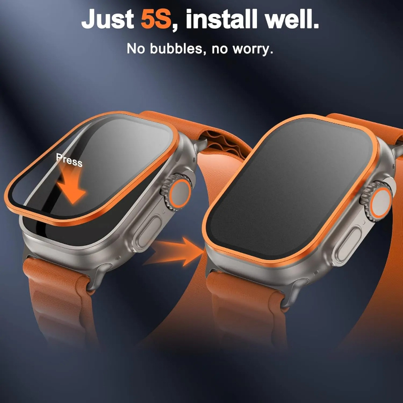 Vidro temperado para Apple Wat - Smartwatch Apple Watches For Women avaliação e preço