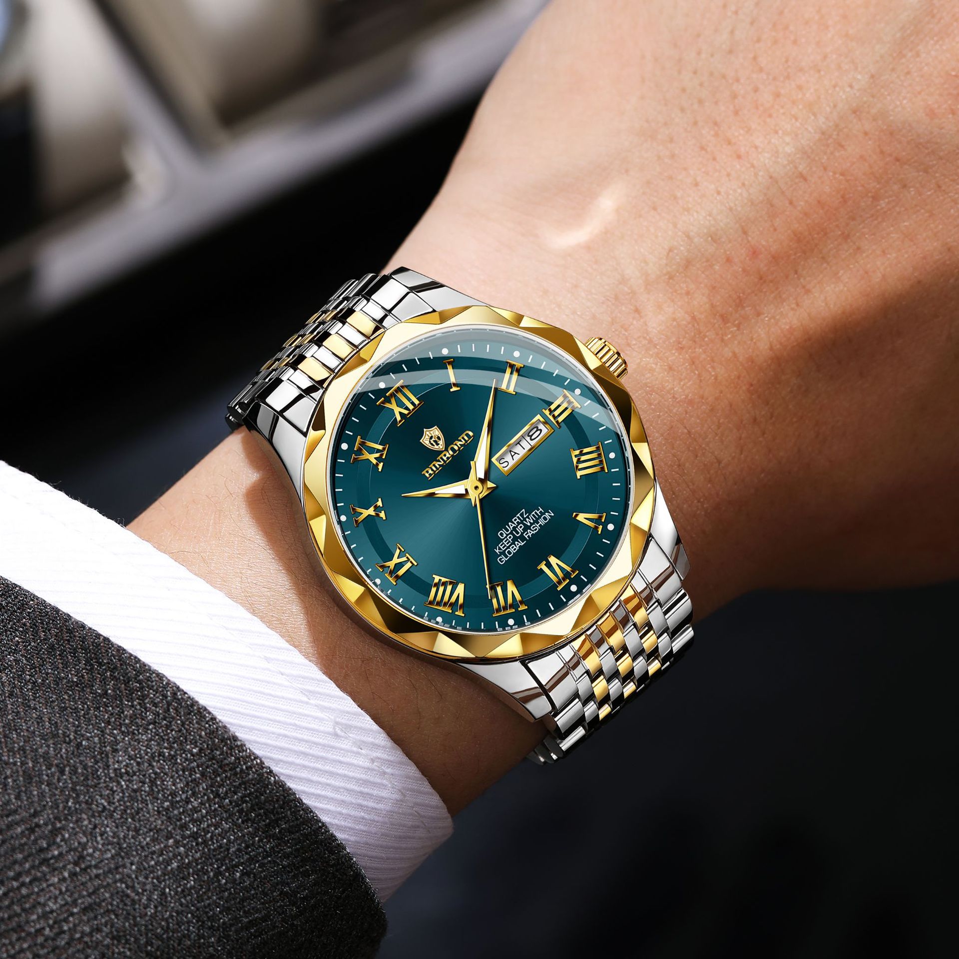 Relógios de Pulso de Quartzo d - Smartwatch Casual Watches For Men avaliação e preço