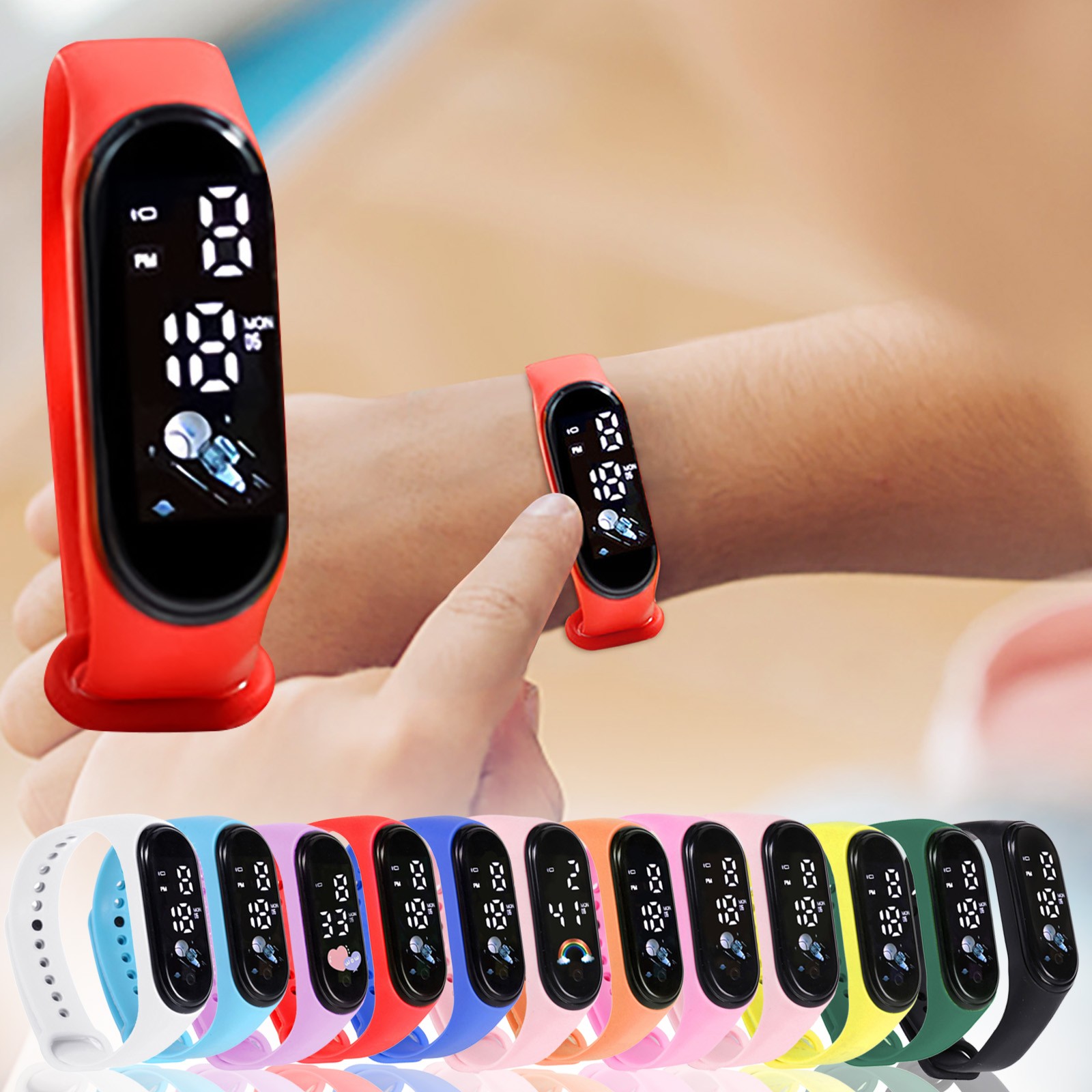 Relógio Infantil Presente de A - Smartwatch Digital Watches For Kid Girl avaliação e preço